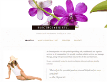 Tablet Screenshot of electrolysisstl.com